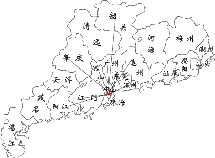 佛山 东莞 江门 惠州